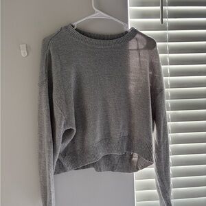 H&M Light Gray Women's Crew Neck Sweater